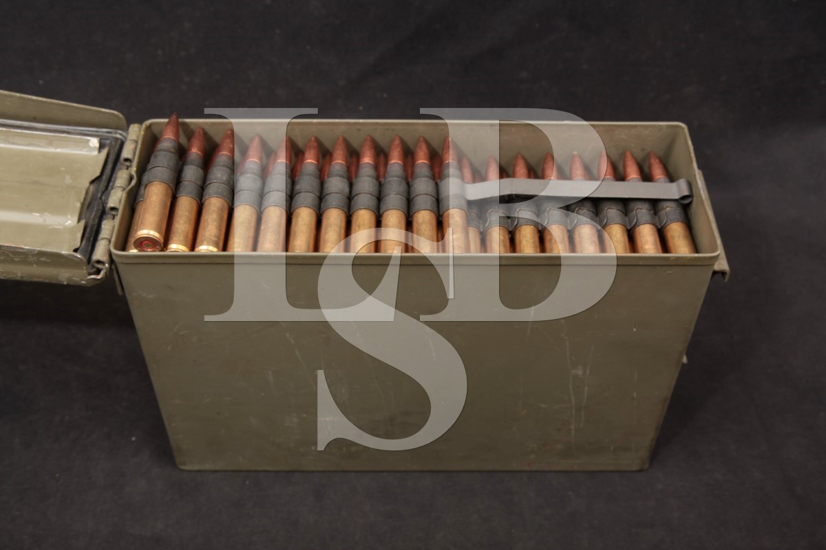 250x .30-06 Sprg. US Military Surplus Ammunition .30 M2 LC 53 Linked AP ...