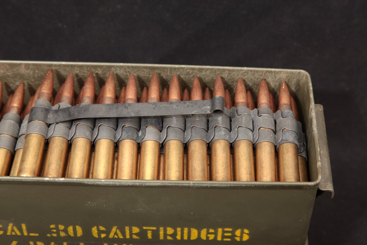 250x 30 06 Springfield Greek Surplus Linked Ammunition 30 M2 Ball