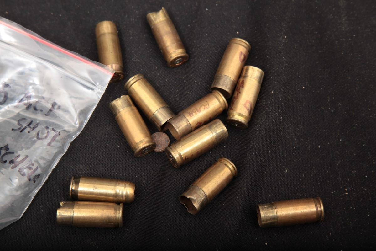 Mixed 450x .45 Acp Fired Brass Cases Win, Fed, Rem, Pmc .45 Auto Fired ...