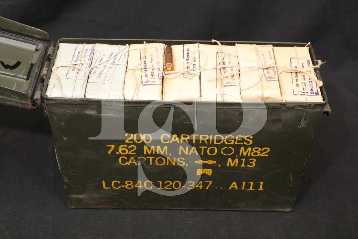 Bulgarian 896x 7.62x25mm Tokarev Military Surplus Ammunition Magnetic ...