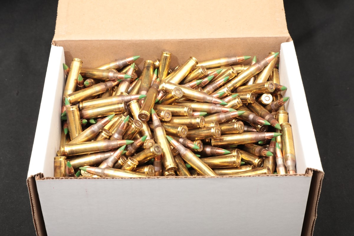475x 5.56mm NATO Ammunition Fed. 62 Grain FMJ Green Tip