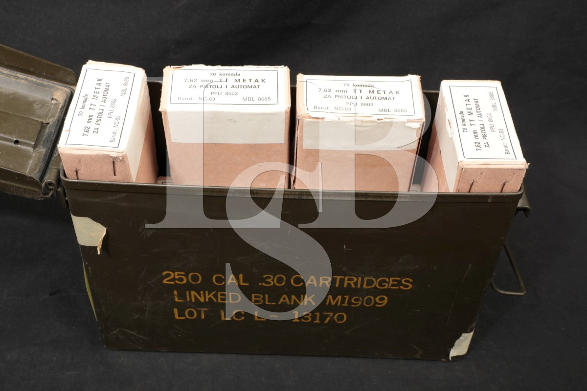 PPU 770x 7.62x25mm Tokarev Ammunition Yugoslavian In Original Packages ...