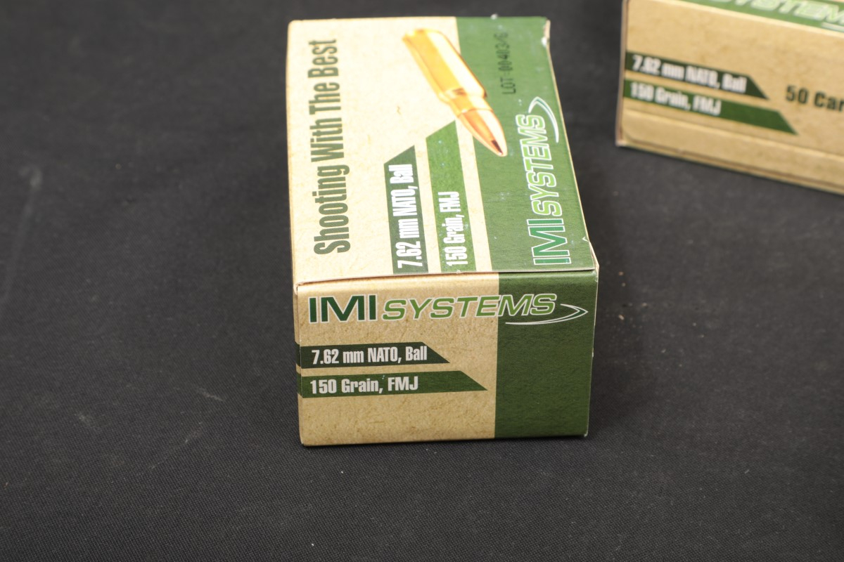 Imi Systems 500x 7.62x51mm Nato Ball Ammunition 150 Grain Fmj Bullets ...