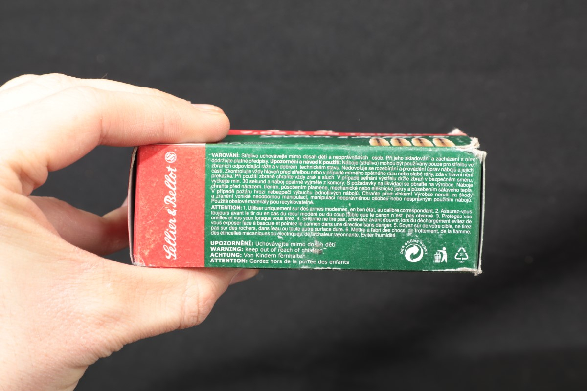 Sellier bellot 500x 7 62x25mm tokarev ammunition s b 85 grain fmj