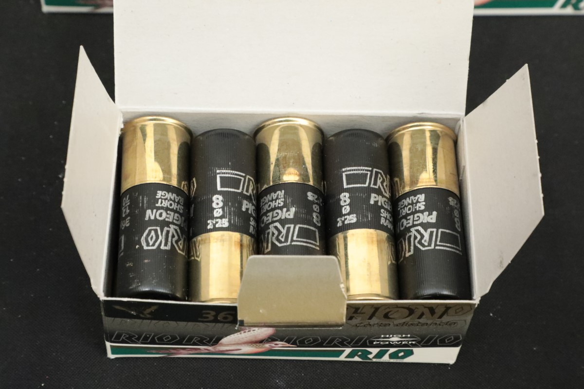 200x 12 Gauge Ammunition Rio High Power Short Range Pigeon Load 2 3/4