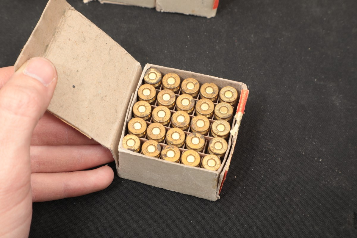 Spanish Military 250x 9mm Largo Ammunition Military Surplus 1962 In