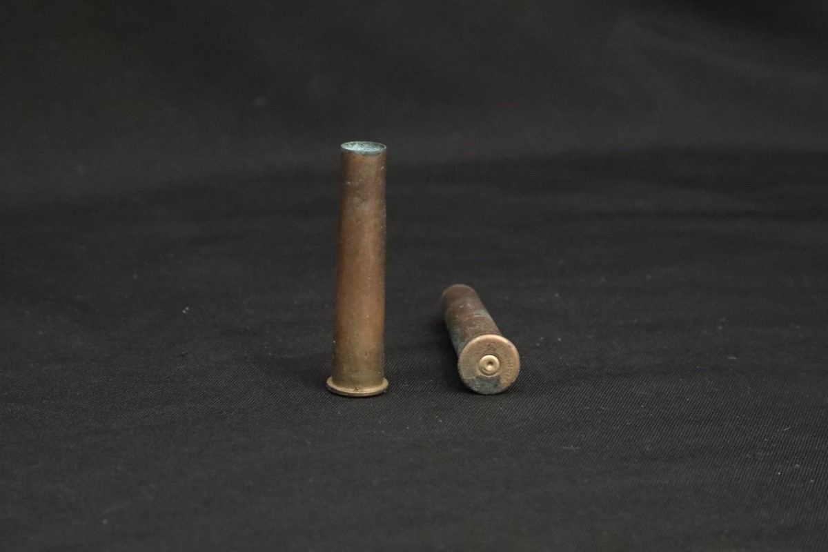 Winchester 9x .4082 Wcf Vintage Win. Ammunition Lead Rn Fp Bullets & 7x Fired Brass Cases .40