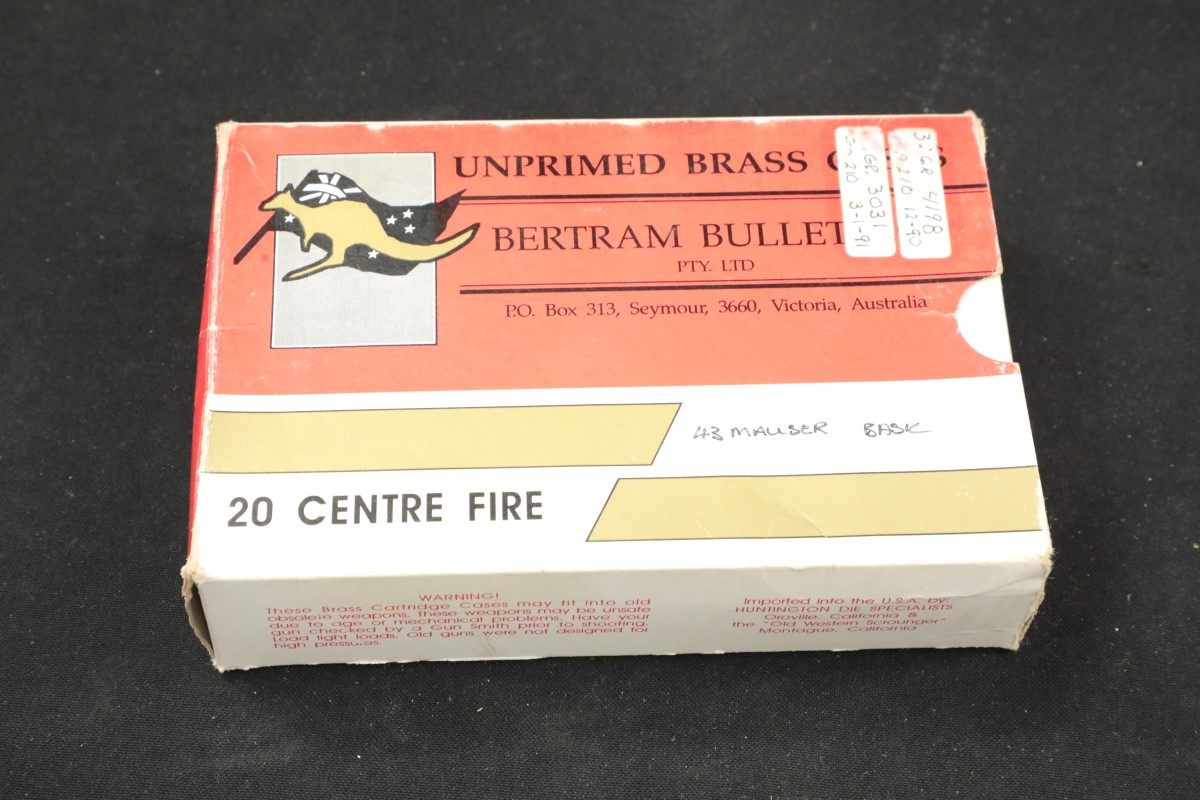bertram-bullet-co-40x-43-mauser-fired-brass-cases-bertram-in-original