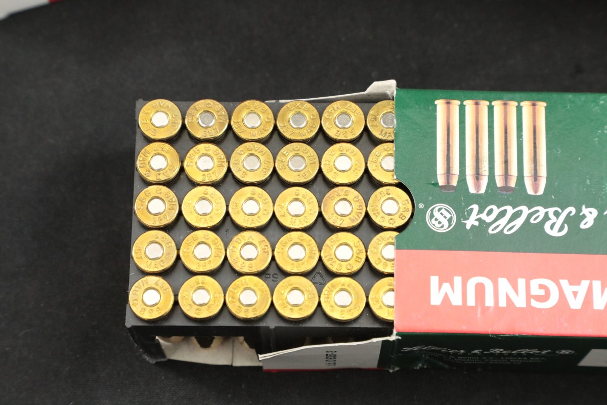 Sellier & Bellot 500x .357 Magnum Ammunition S&B 158 Grain Fmj-Fp ...