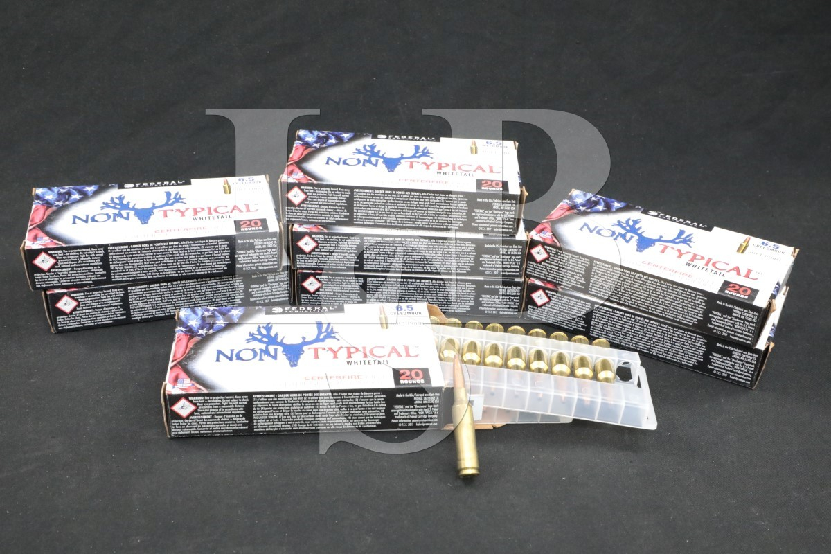 Federal cartridge corporation 160x 6 5 creedmoor ammunition fed non