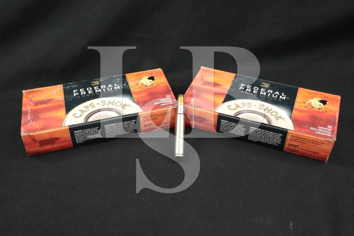 Federal Premium Ammunition 40x .416 Rigby Ammunition Federal CapeShok