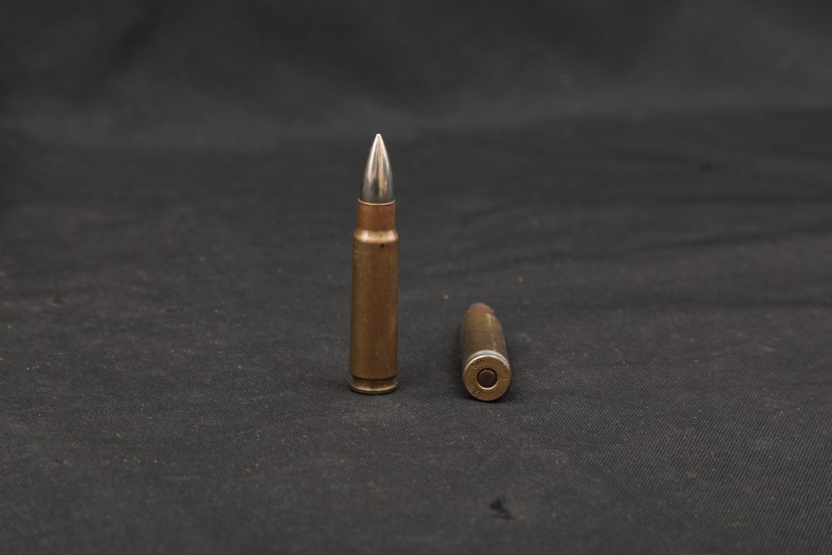 364x 7.62x45mm Ammunition Czech FMJ Bullets on Clips in Ammo