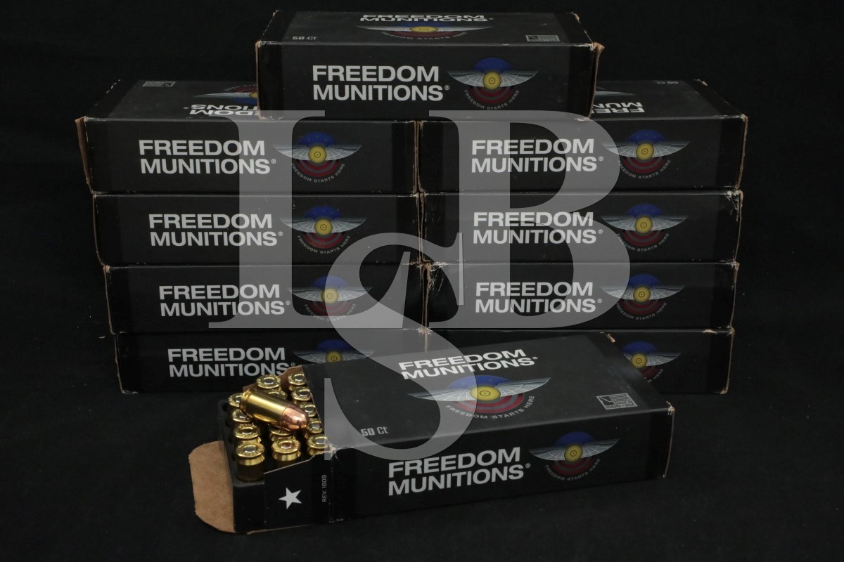 Freedom Munitions 500x .45 Acp Remanufactured Ammunition Freedom