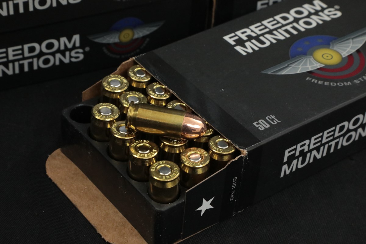 Freedom Munitions 500x .45 Acp Remanufactured Ammunition Freedom