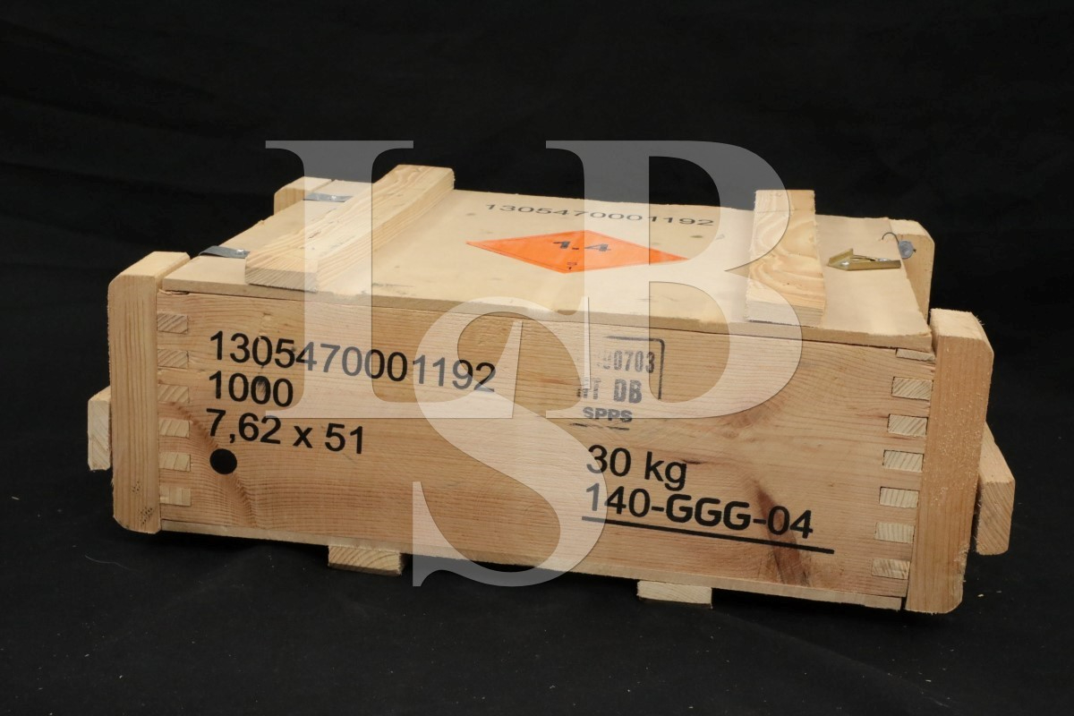 1000x 7 62x51mm ammunition lithuanian 5x 200x round sealed battle packs