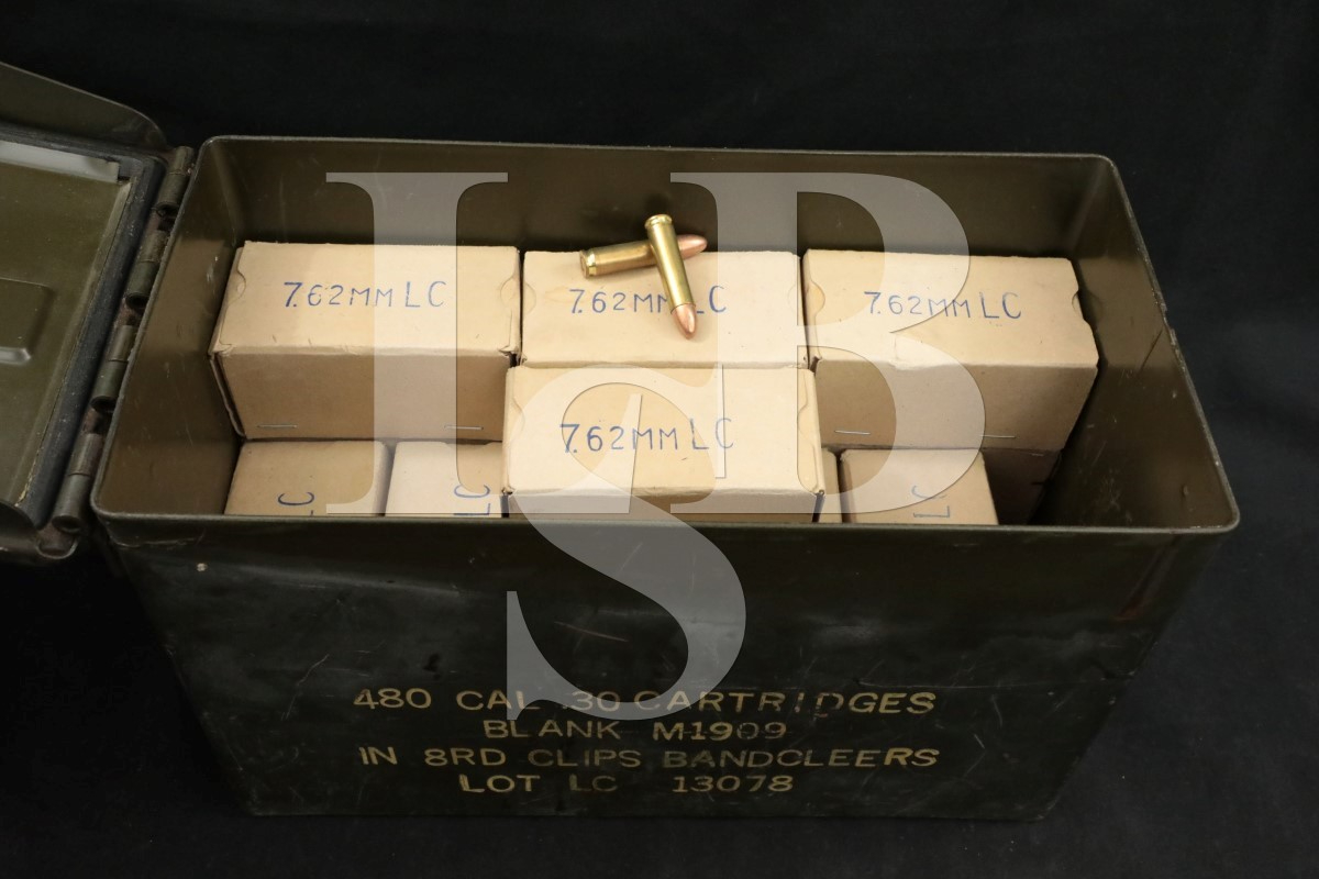 1000x 30 Carbine Ammunition Us Military Surplus Lake City 52 Fmj Bullets In Ammo Can 30