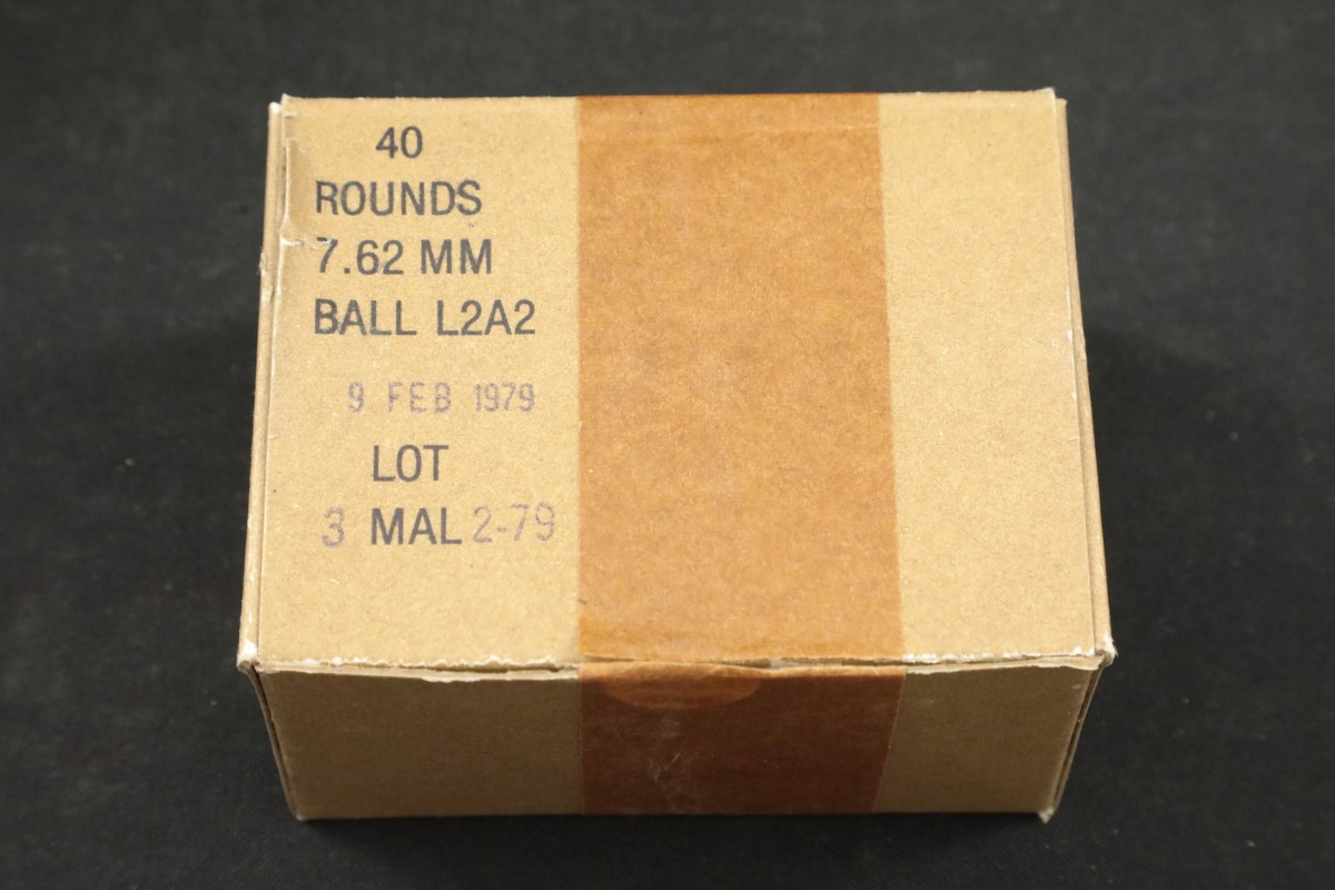 300x 7 62x51mm ball l2a2 ammunition malaysian 146 grain fmj magnetic