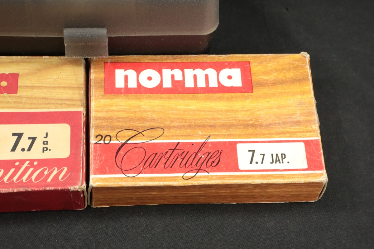 Mixed 65x 7.7 Jap Ammunition Norma & Reloaded 180 Grain