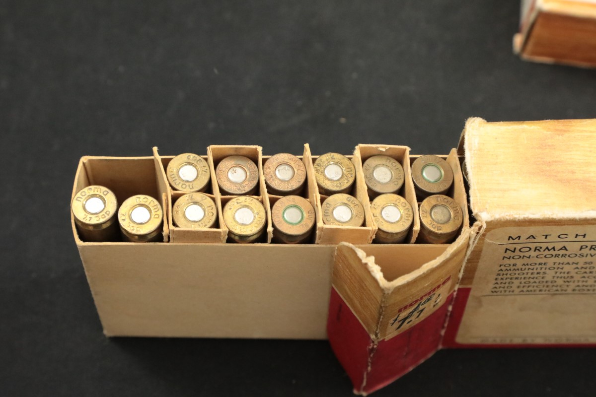 Mixed 65x 7.7 Jap Ammunition Norma & Reloaded 180 Grain