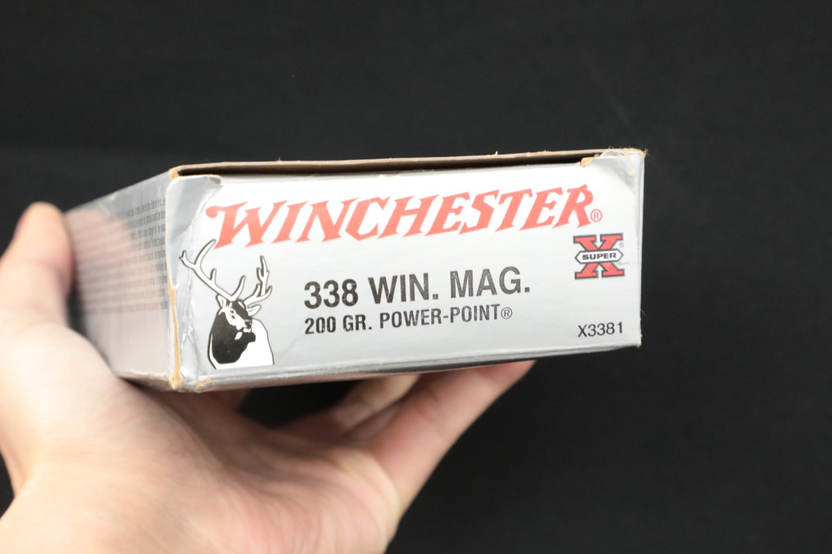 60x .338 Win. Mag. Ammunition Win. 200 Grain PowerPoint Jsp Bullets