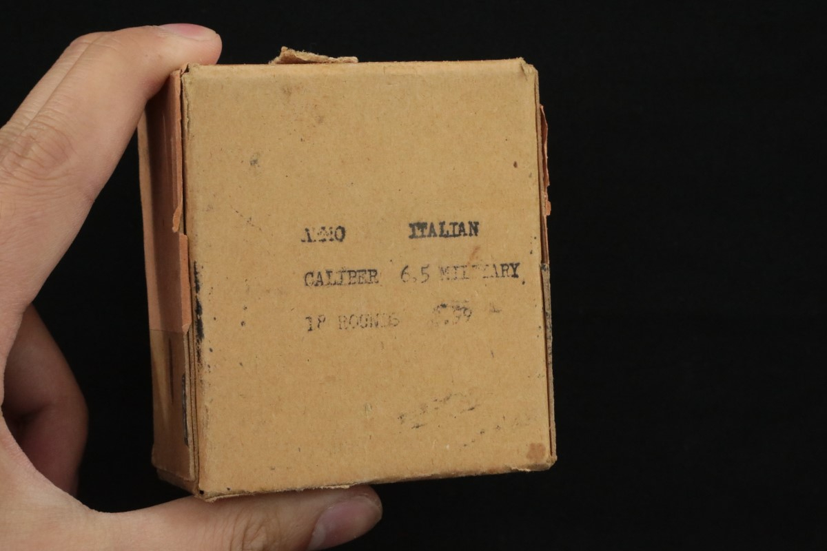 119x 6 5x52mm carcano ammunition italian 1923 1936 in clips in