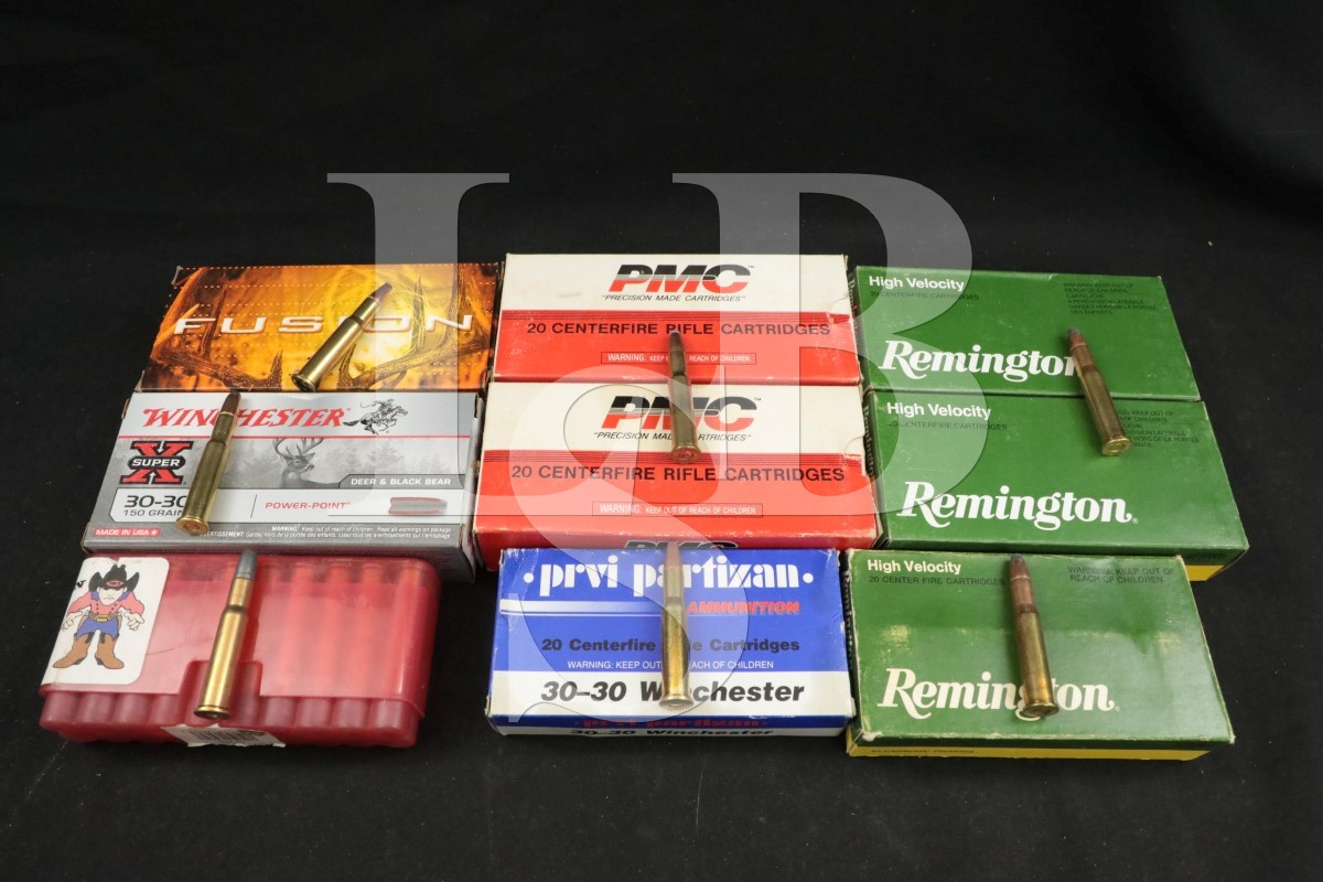 Mixed 177x 30 30 Win Ammunition Rem Win Fed Pmc Ppu Ten X 150 Gr