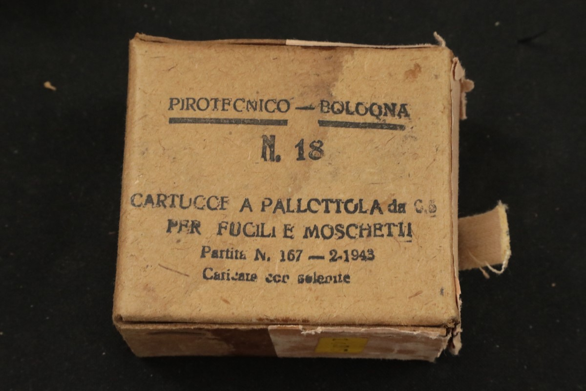 Italy 54x 7 35x51 carcano vintage ammunition italian fmj magnetic