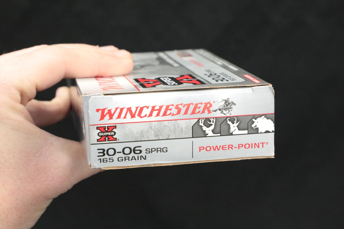 Winchester 80x .30-06 Springfield Ammunition 165 Grain Fsp Bullets 7 ...