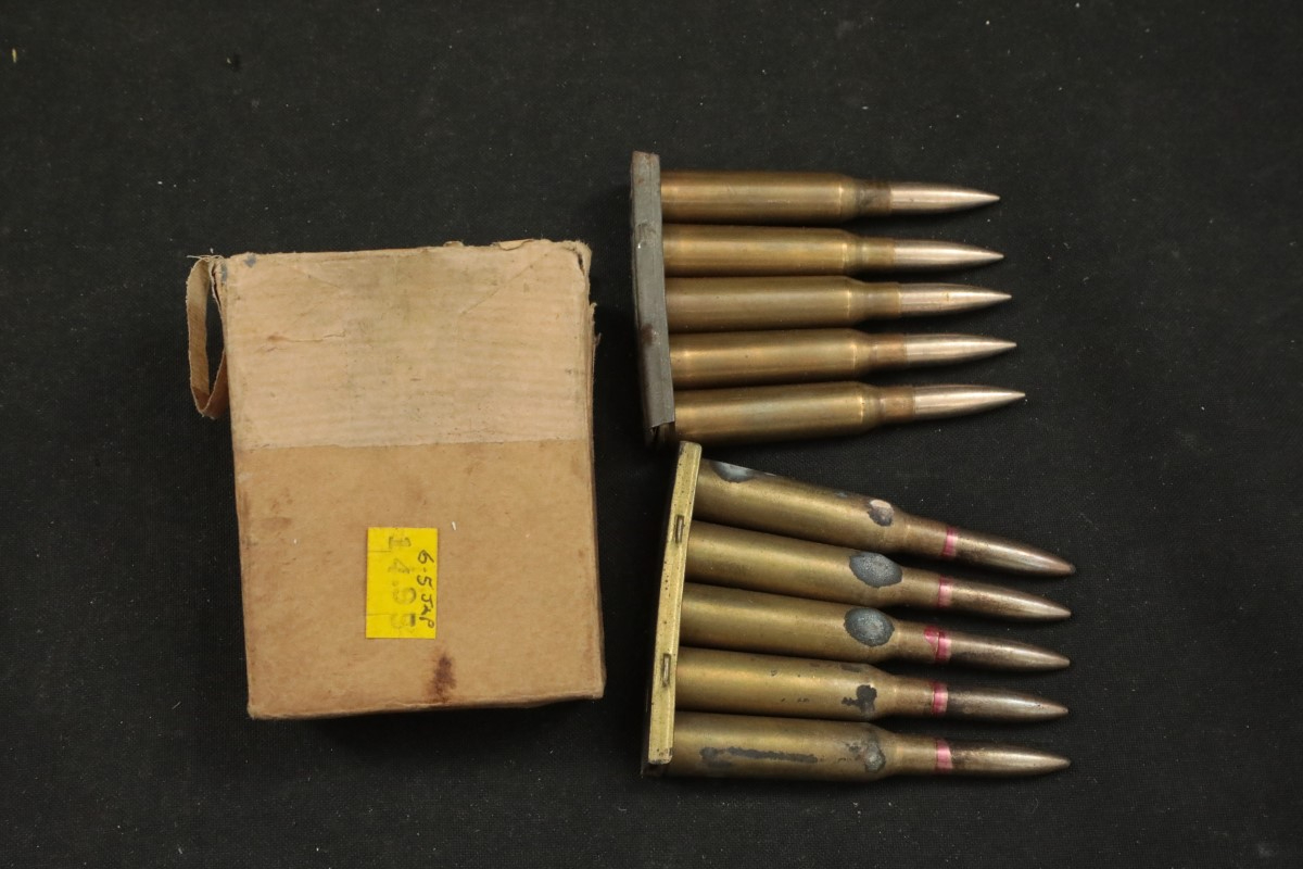 650x 6 5x50 japanese ammunition mixed lot british chinese norma