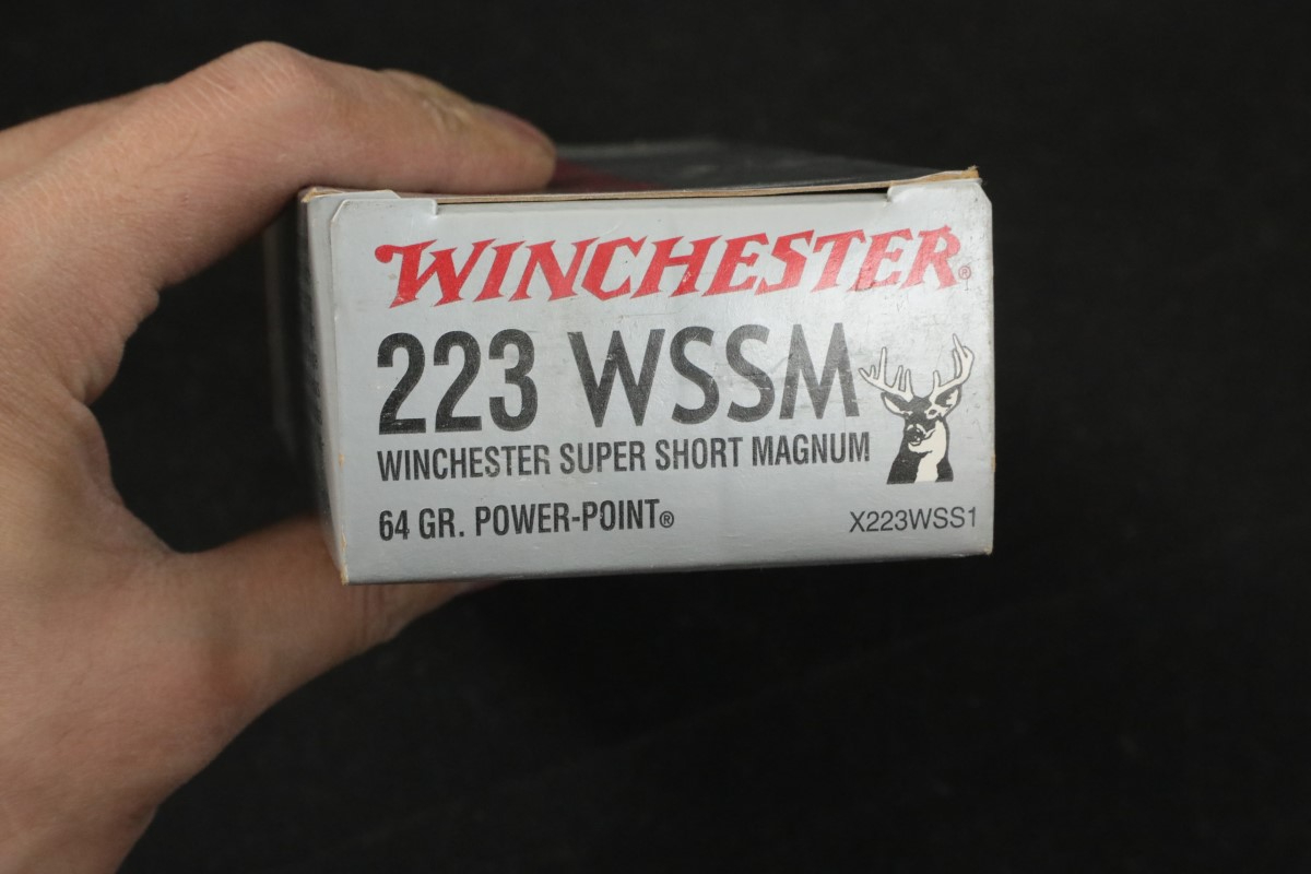 160x .223 Wssm Ammunition Winchester 64 Grain PowerPoint Bullets In
