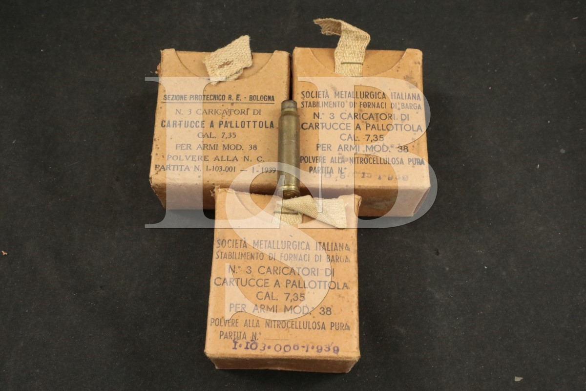 30x 7 35x51mm carcano vintage ammunition italian fmj magnetic bullets