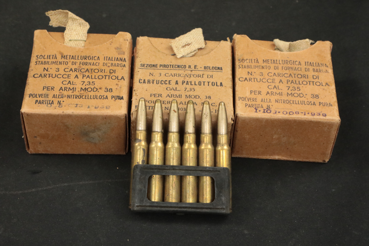 30x 7 35x51mm carcano vintage ammunition italian fmj magnetic bullets
