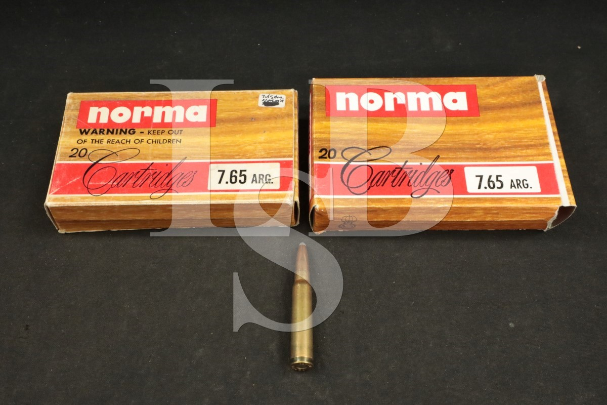 Norma precision 40x 7 65x53mm argentine ammunition norma 150 grain jsp
