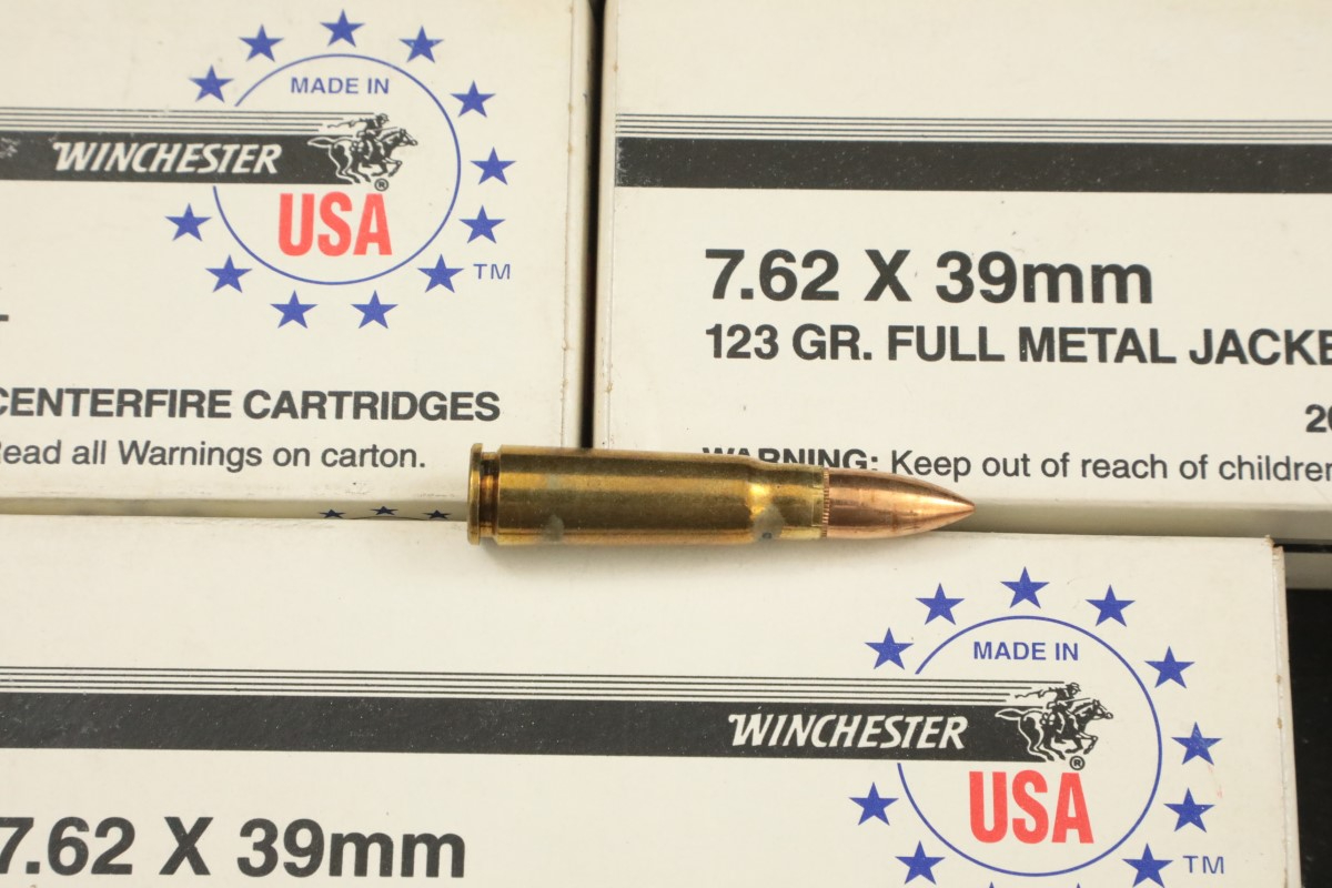 Mixed 420x 7.62x39mm Ammunition Win. & Umc 123 Grain Fmj Bullets Brass ...