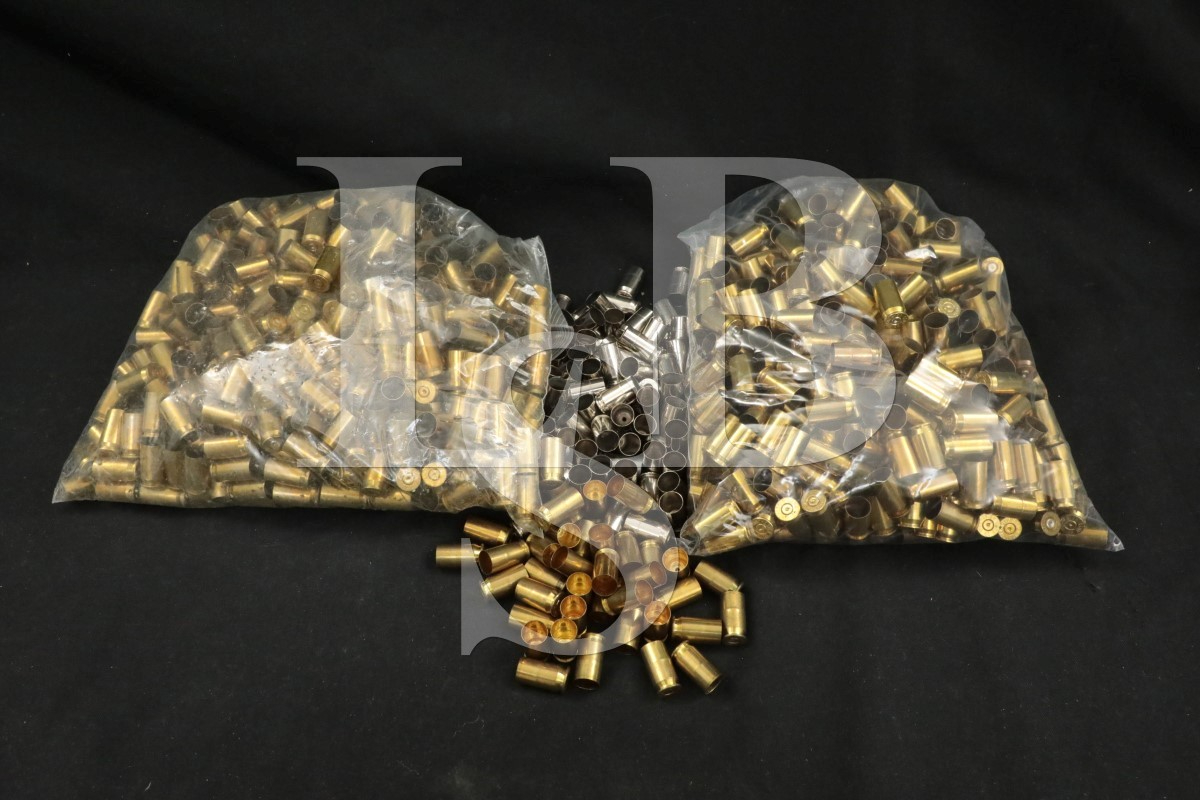 Mixed 1100x .45 Acp Fired Brass & Nickel Cases Win, Fed, Rem, S&B, Cci ...