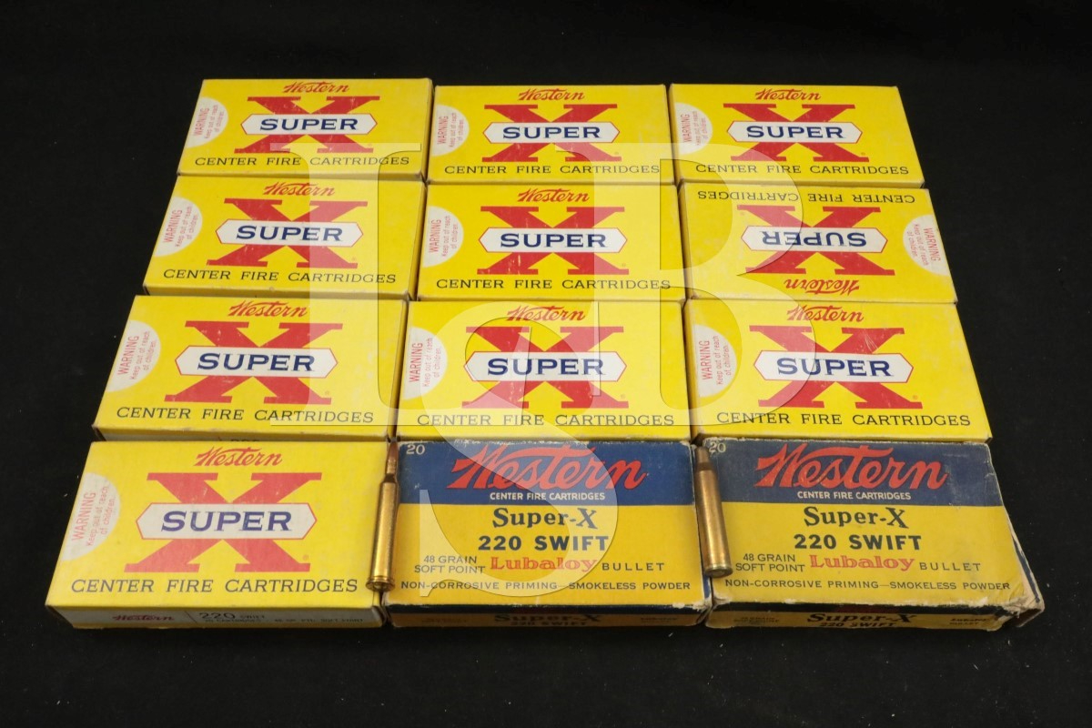 Western Cartridge Company 210x .220 Swift Vintage Ammunition Western 48 ...