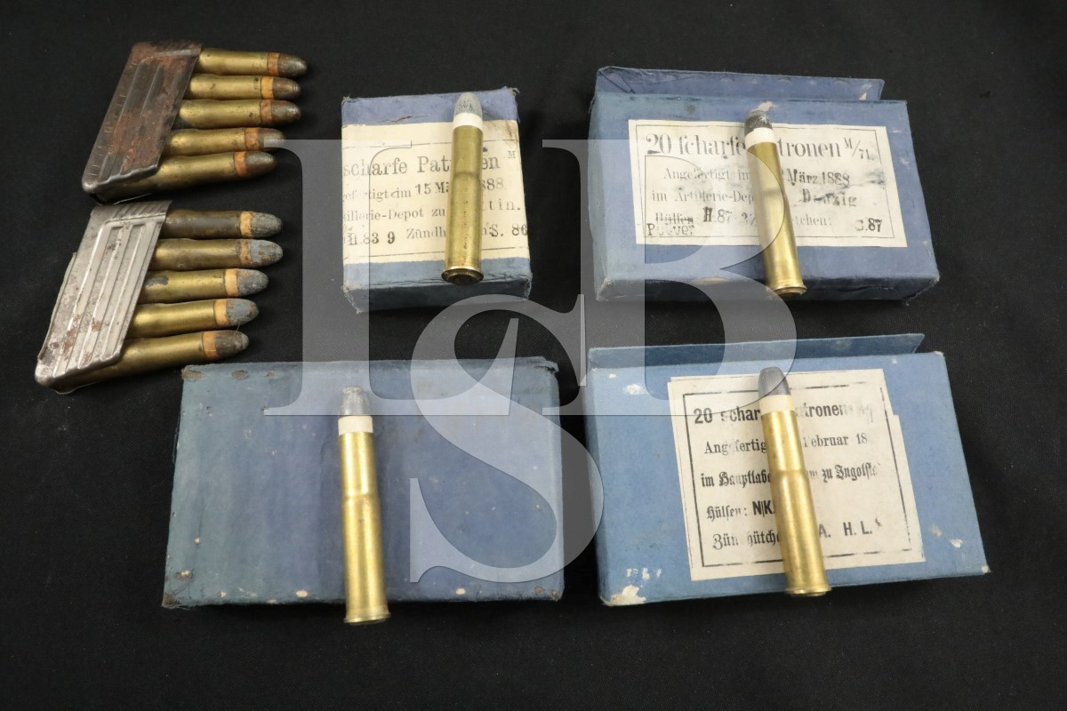 Collectors Lot 80x German 11mm Mauser Austrian 11mm Werndl Vintage collectors-lot-80x-german-11mm-mauser-austrian-11mm-werndl-vintage