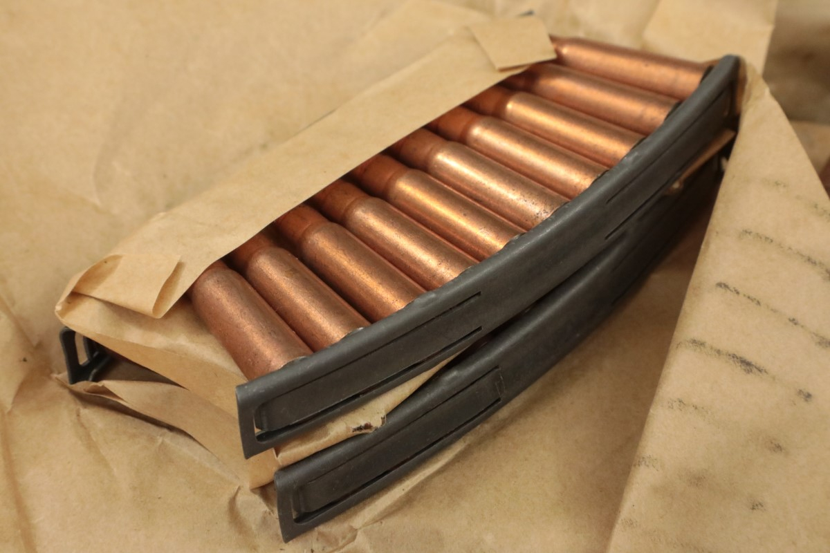 China 550x 7 62x39 ammunition chinese copper washed magnetic bullets