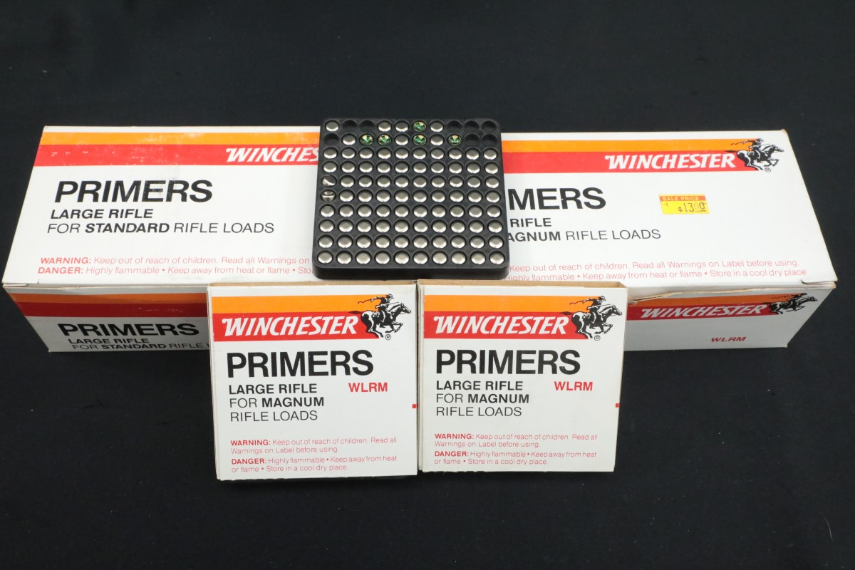 Winchester 1842x Large Rifle Primers Local Pickup Only Win. Lg. Rifle ...