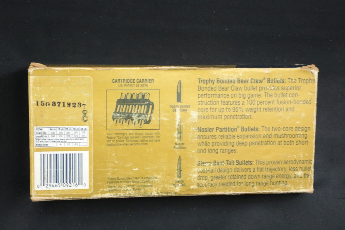 Federal Premium Ammunition 14x 7mm Stw Ammunition Fed. 160 Gr. Sierra ...