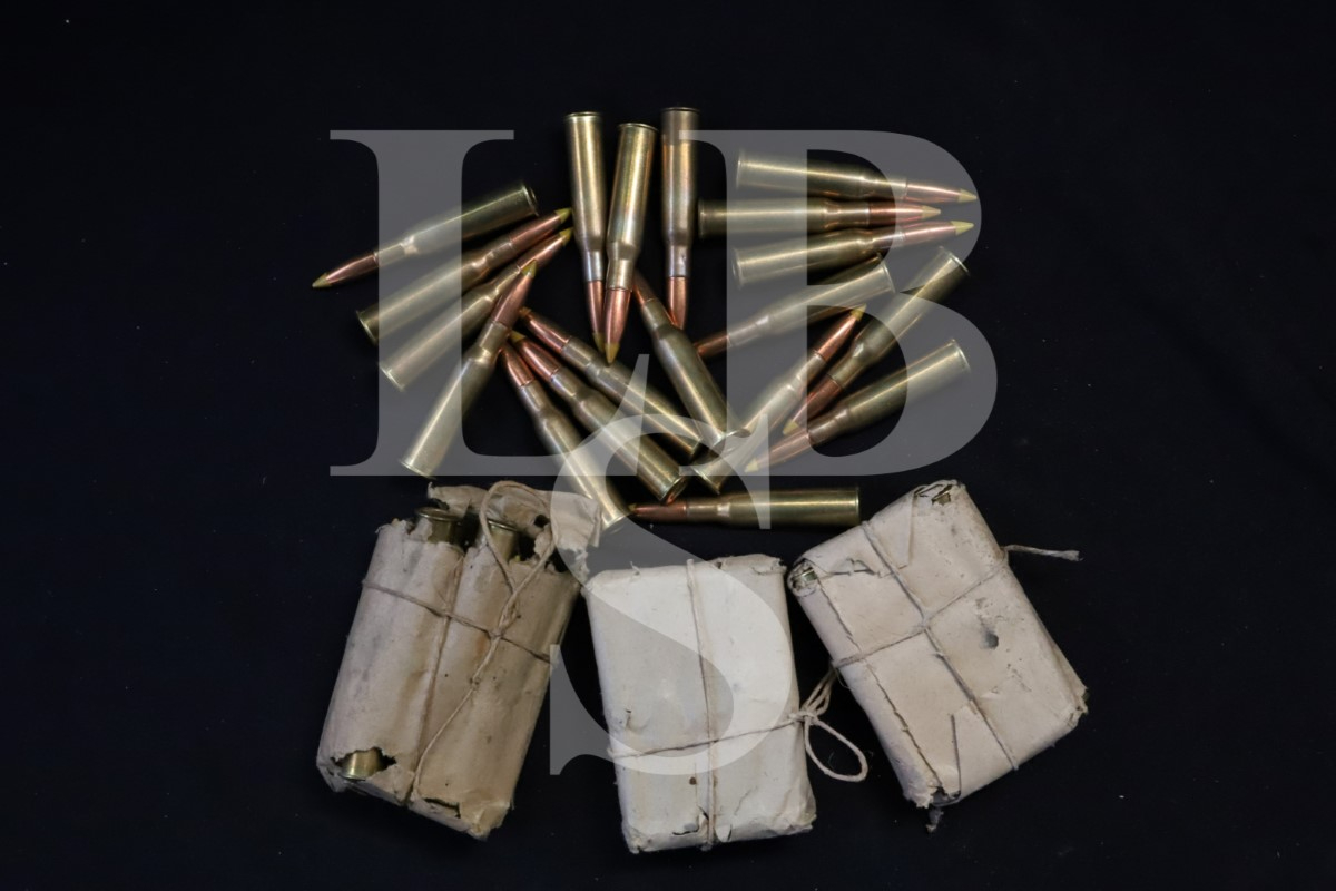Bulgarian 49x 7 62x54r ammunition 1955 yellow tip heavy ball magnetic