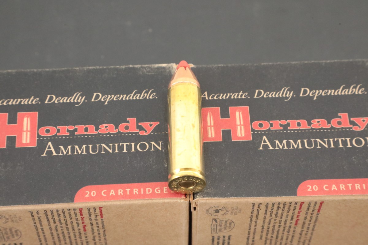 Hornady Custom 40x .500 S&W Mag. Ammunition 300 Grain Ftx Poly Tip ...