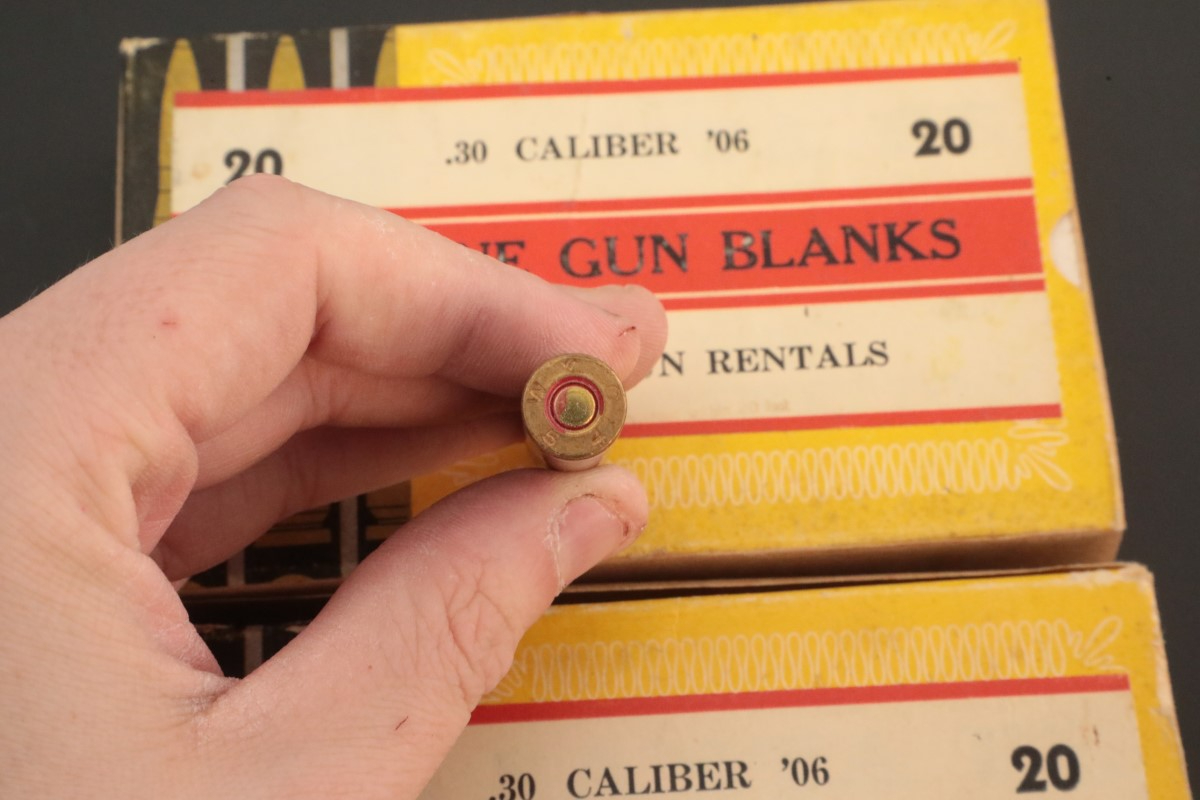 Stembridge 40x .3006 Springfield Blank Machine Gun Ammunition .3006