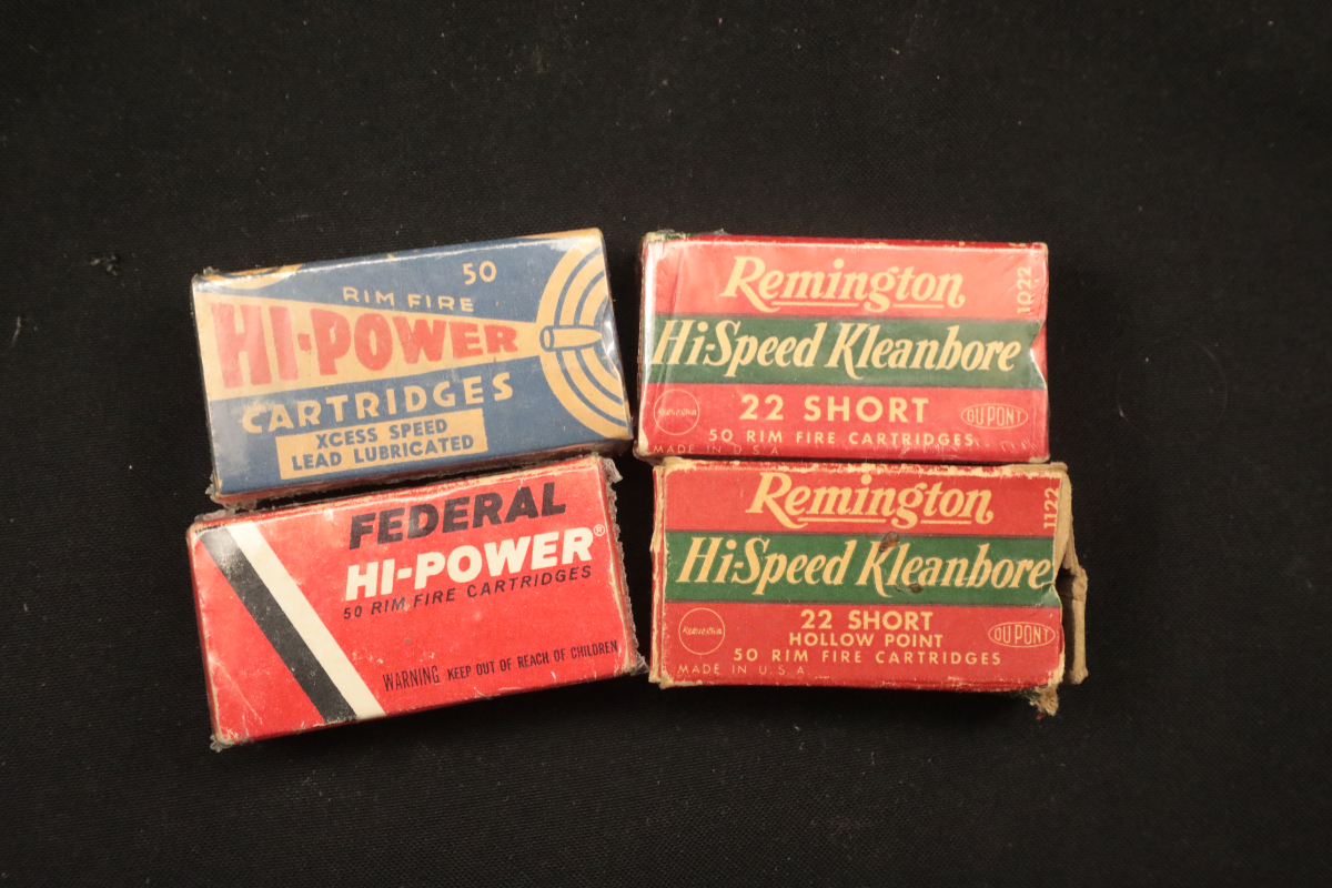 Western Cartridge Company 761x .22 Short Vintage Ammunition Rem, Fed ...