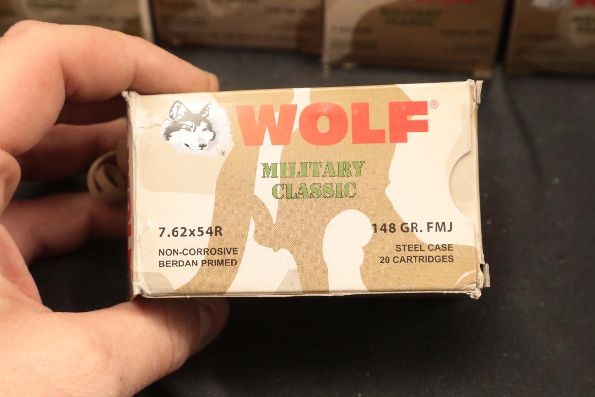 Wolf Ammo 7.62x54r