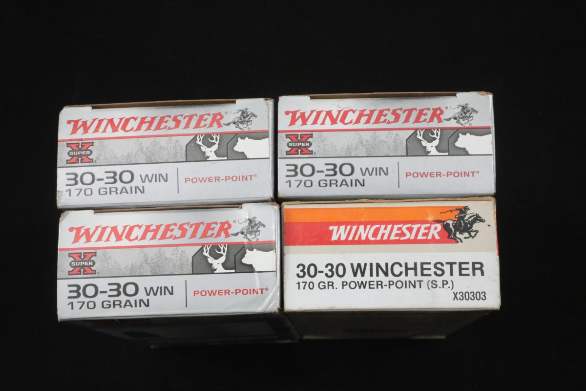 Winchester 80x .30-30 Win. Ammunition Super X 170 Grain Power-Point Jsp ...