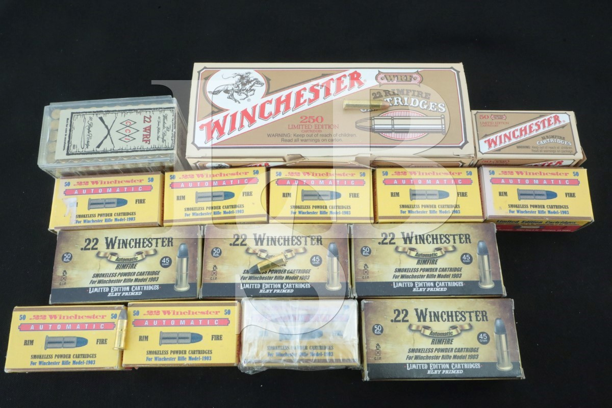 Winchester 898x .22 Win. Auto & .22 Wrf Ammunition 45 Grain Lead, Jhp ...