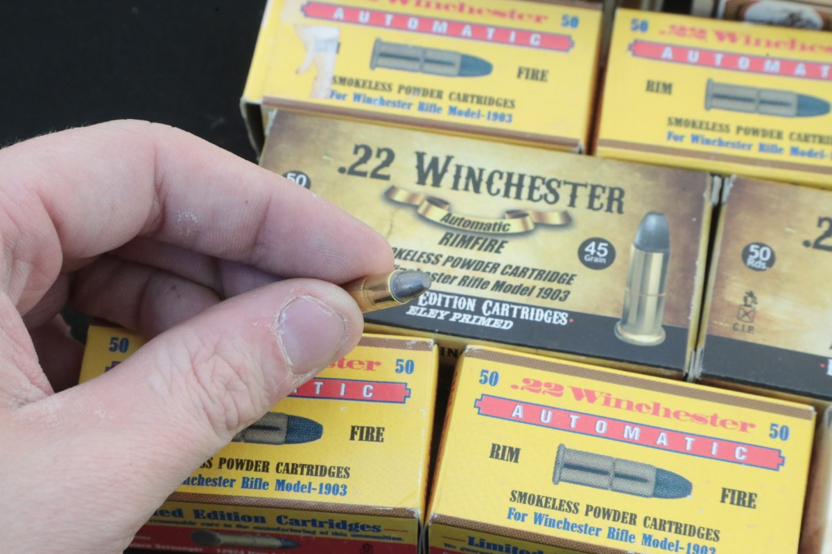 Winchester 898x .22 Win. Auto & .22 Wrf Ammunition 45 Grain Lead, Jhp ...
