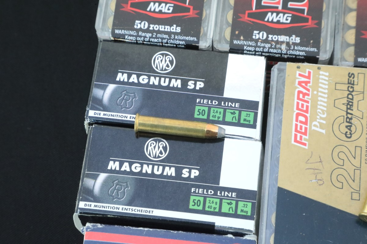 Federal Cartridge Corporation 506x .22 Magnum Ammunition Hornady, Fed