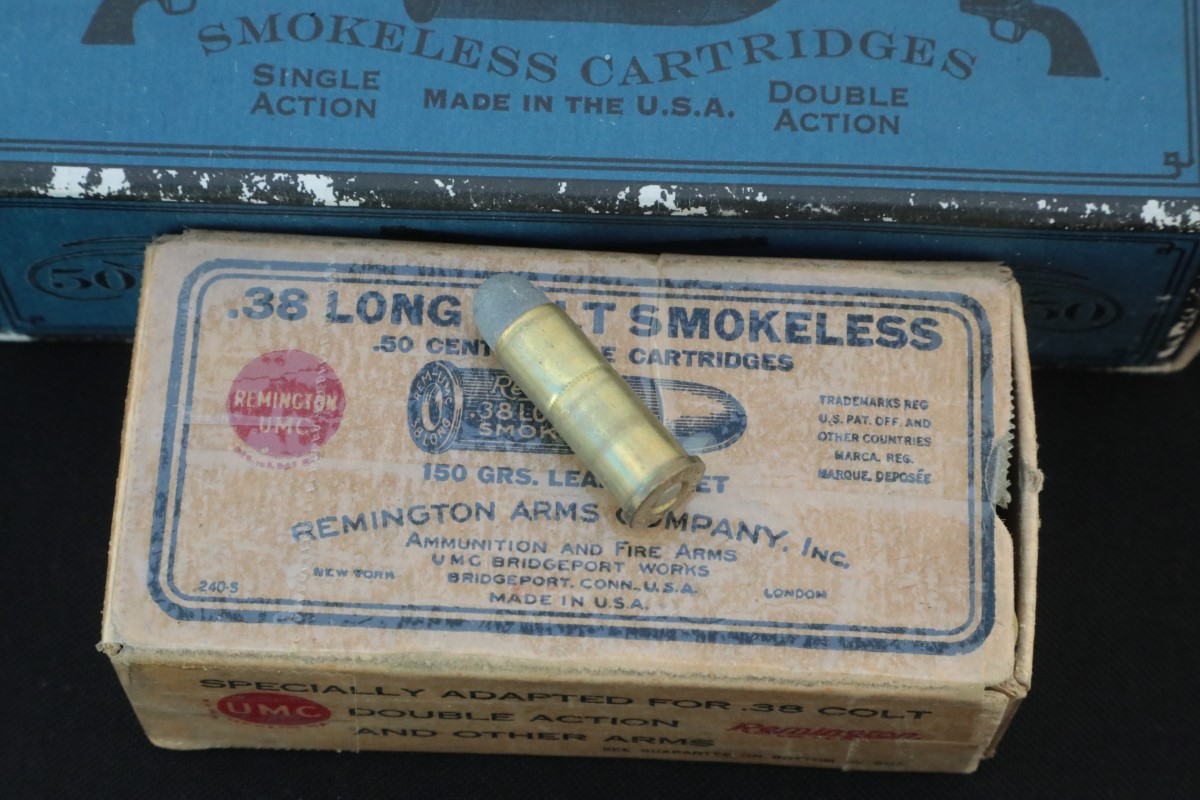 Remington 99x .38 Long Colt Vintage Rem. 1920`S Ammunition & Ultramax ...